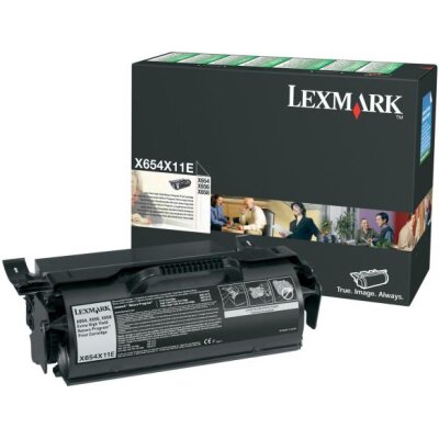 Lexmark toner X654X11E (Black) original